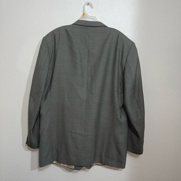 Oscar de la renta mens suit jacket coat 48L - Picture 12 of 13
